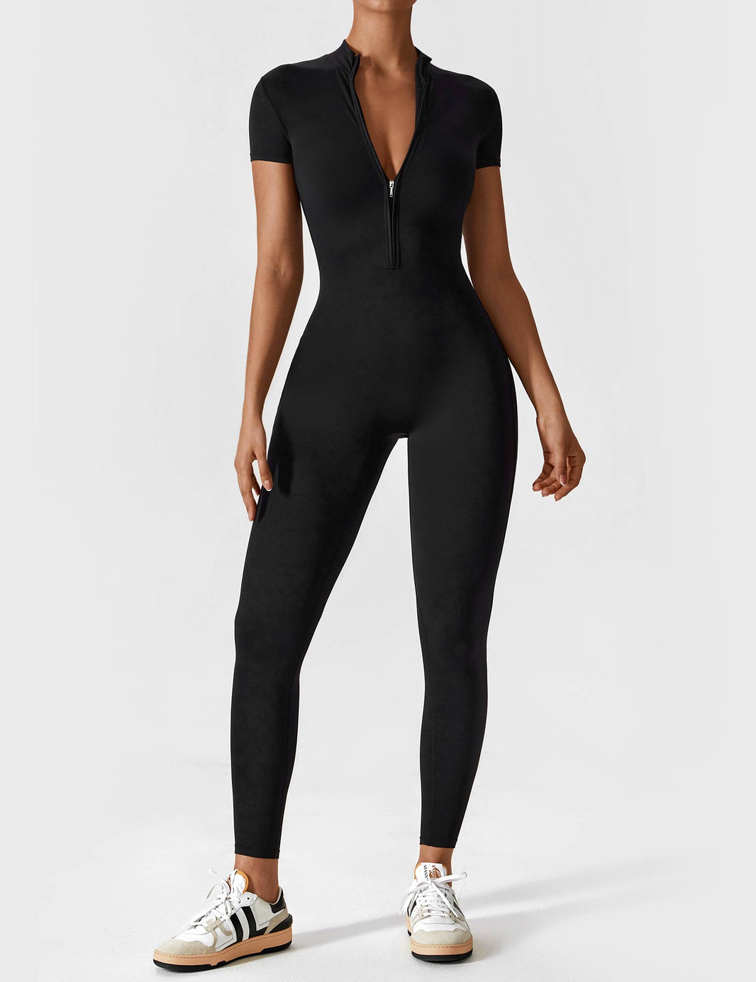 Gymfit Jumpsuit - short with zipper - Gymfit
