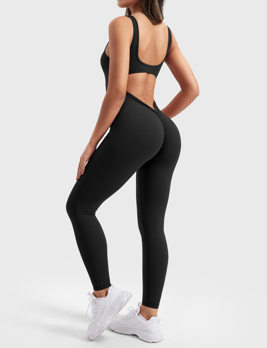 Gymfit jumpsuit with V-neck - Gymfit