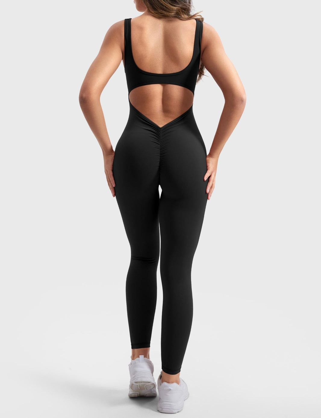 Gymfit jumpsuit with V-neck - Gymfit