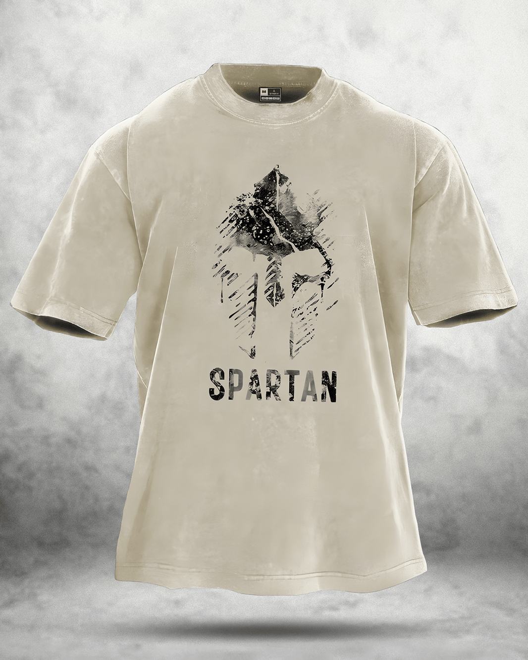 SPARTAN COLOR FADED WASH T-SHIRT - Gymfit