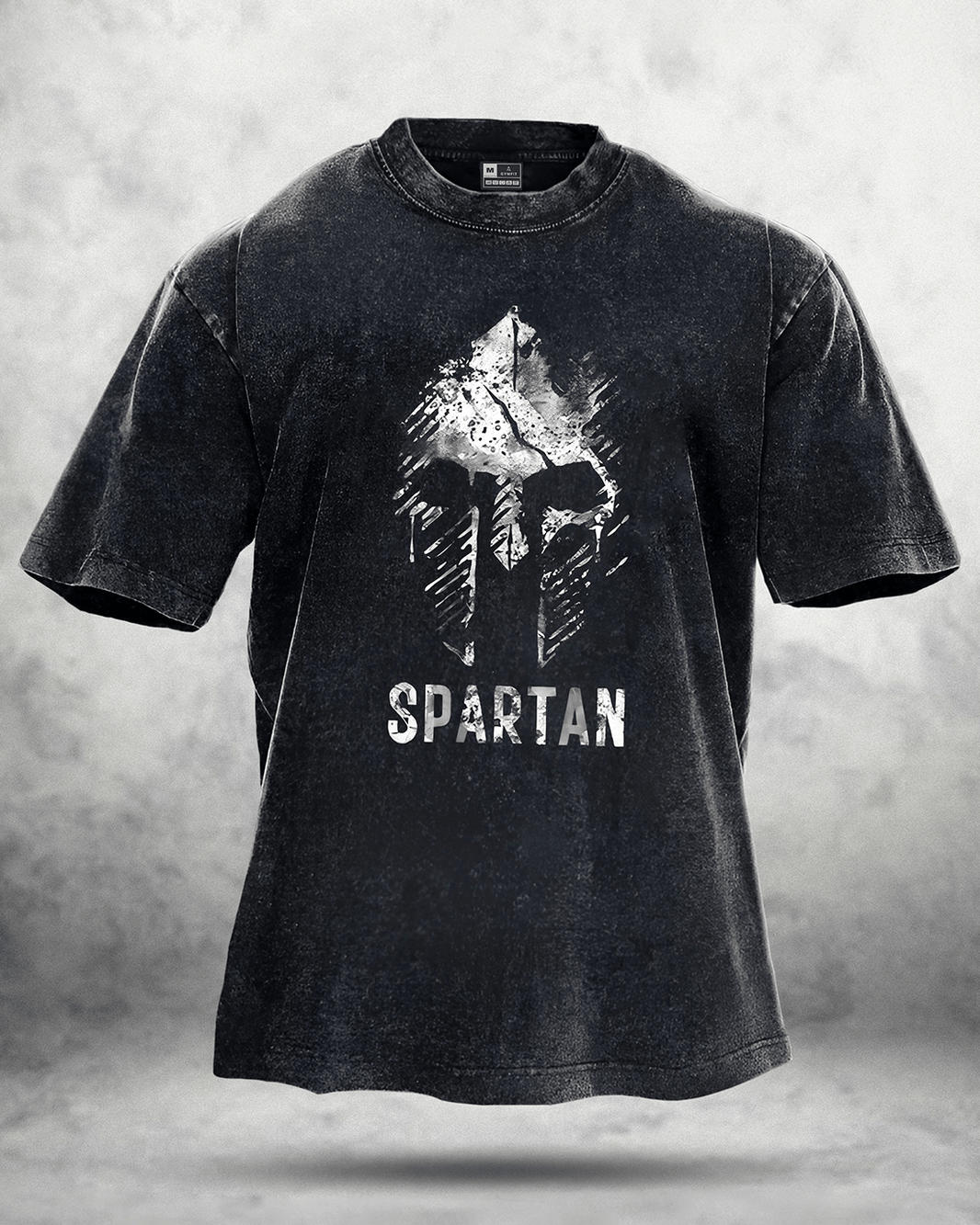 SPARTAN FADING WASHED T-SHIRT - Gymfit