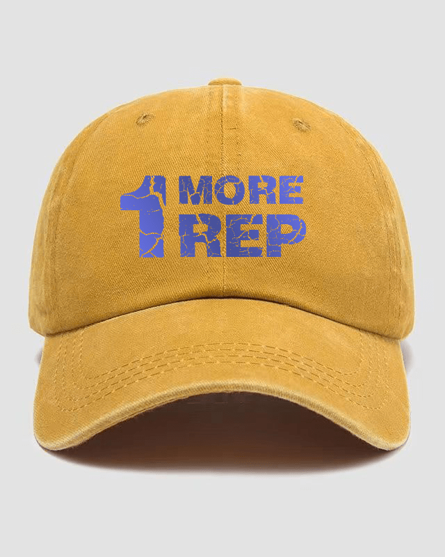 1 MORE REP Washable Cap - Gymfit