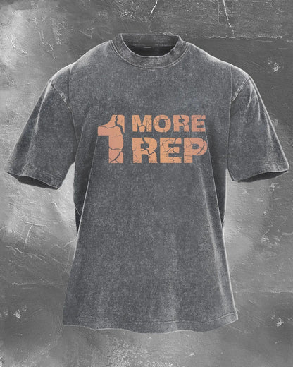 1 MORE REP WASHED T-SHIRT