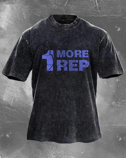 1 MORE REP WASHED T-SHIRT