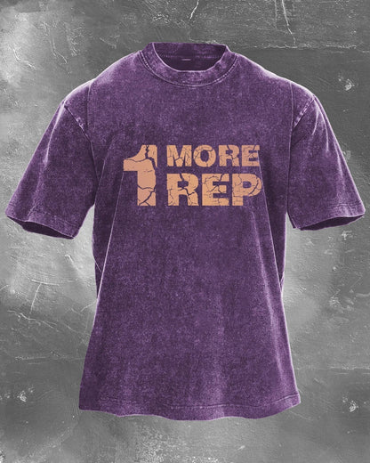 1 MORE REP WASHED T-SHIRT