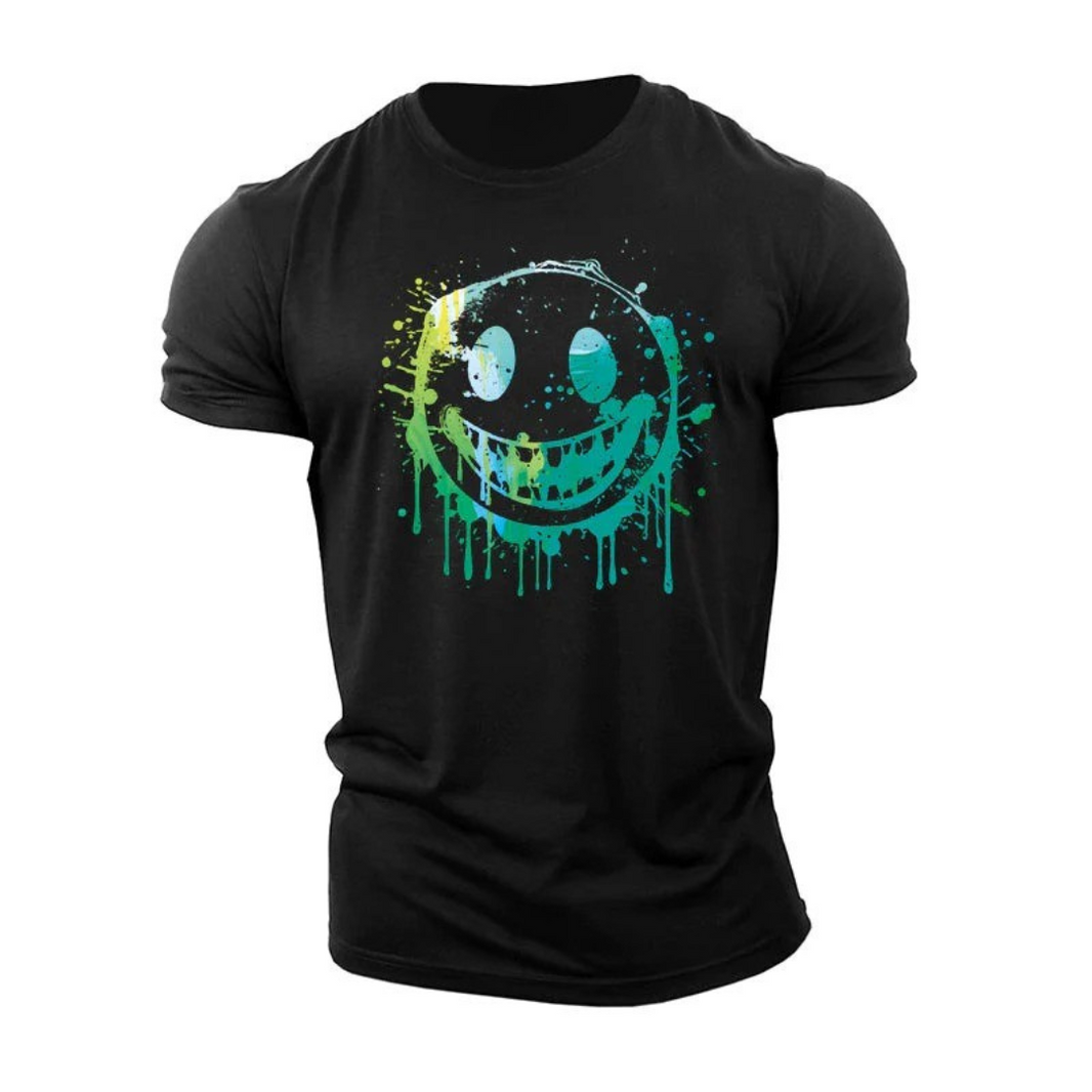 Graffiti Painting Smile T-Shirt