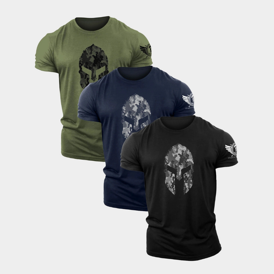 Spartan Forged Gym T-Shirt 3-Pack
