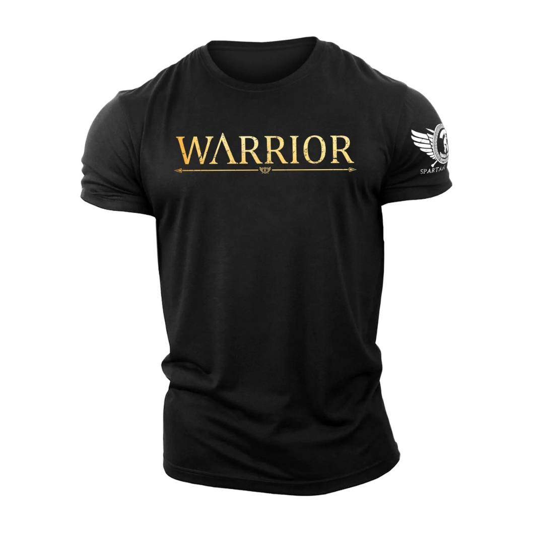 Warrior Gold Spartan T-Shirt