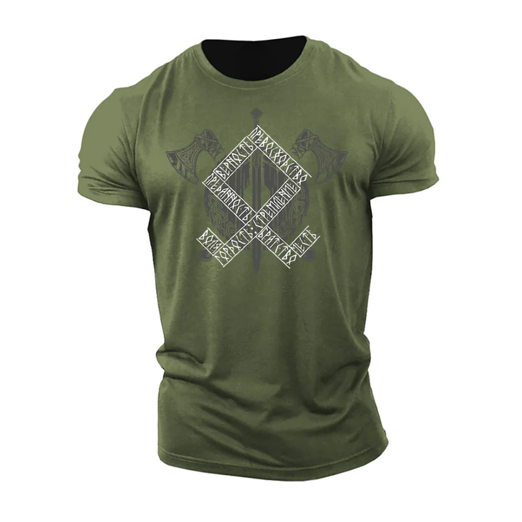 Viking Axe Runes T-Shirt