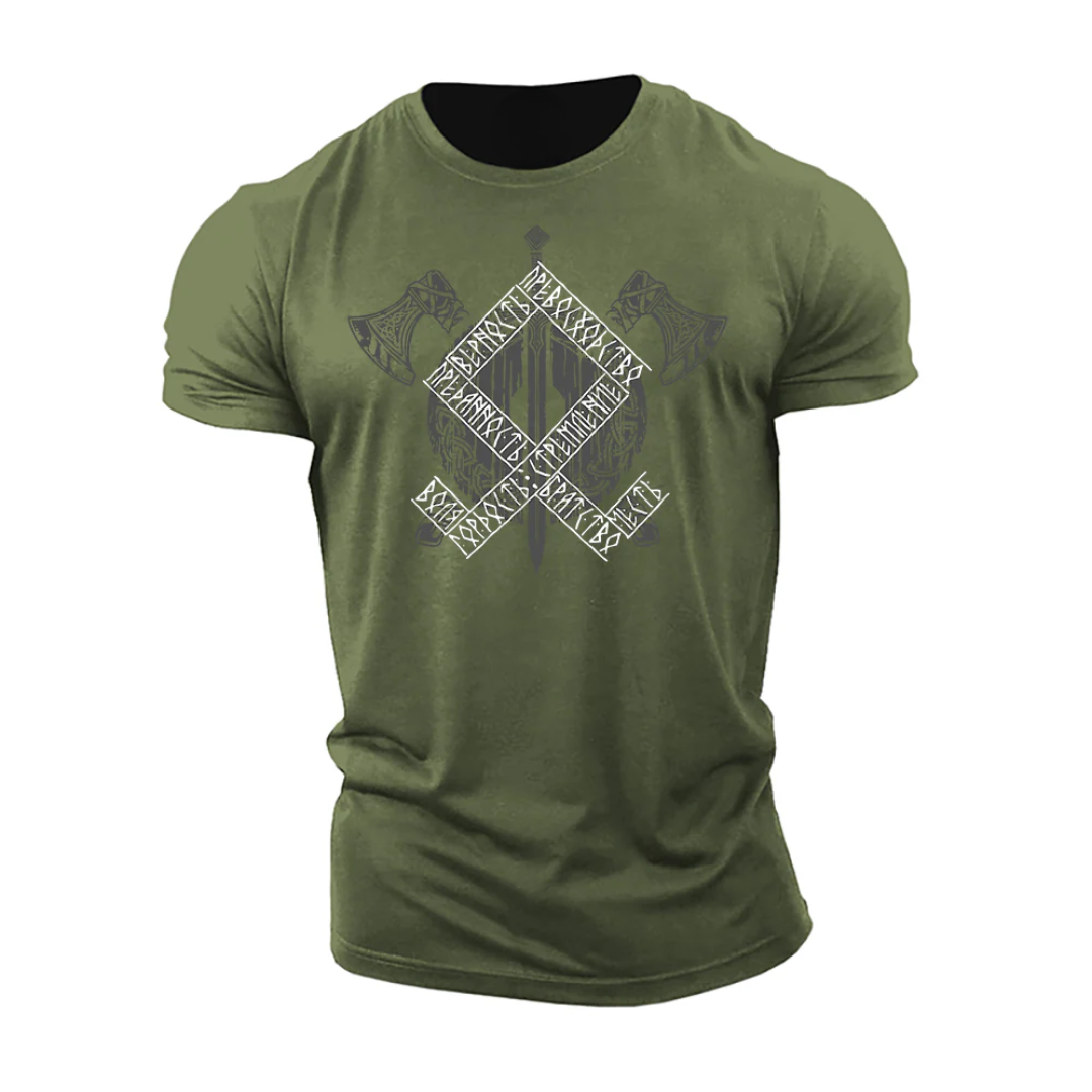 Viking Axe Runes T-Shirt