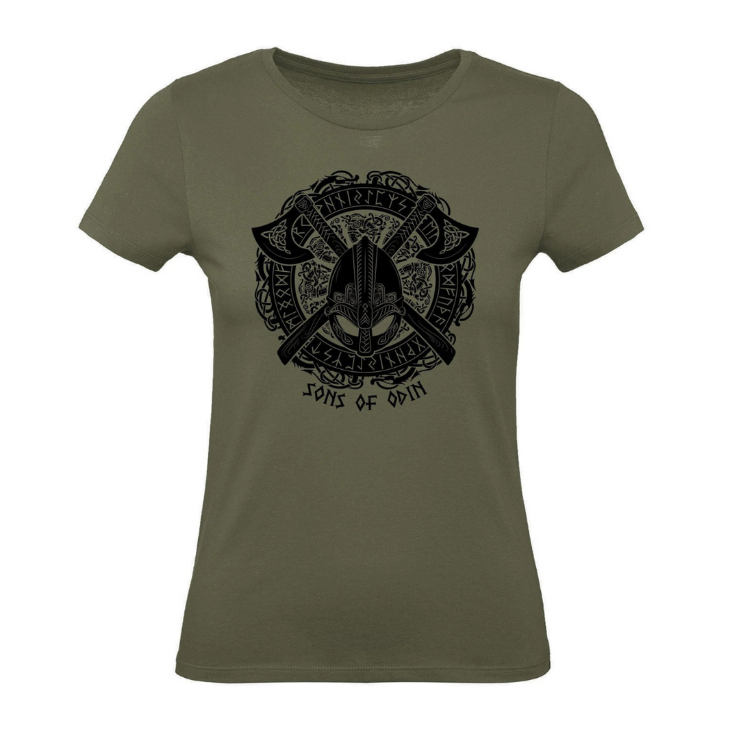 Sons Of Odin Helm Women's T-Shirt