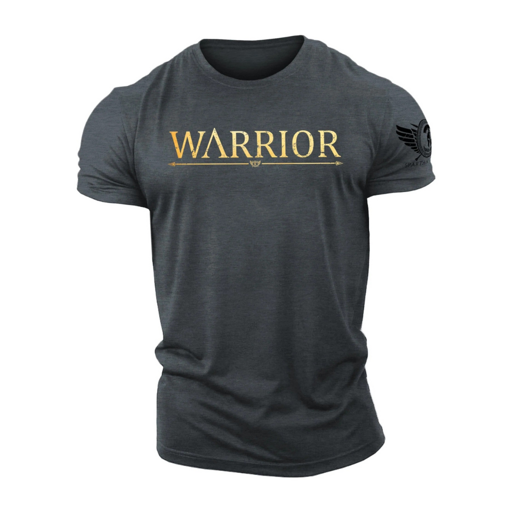 Warrior Gold Spartan T-Shirt
