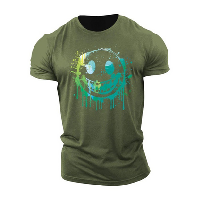 Graffiti Painting Smile T-Shirt