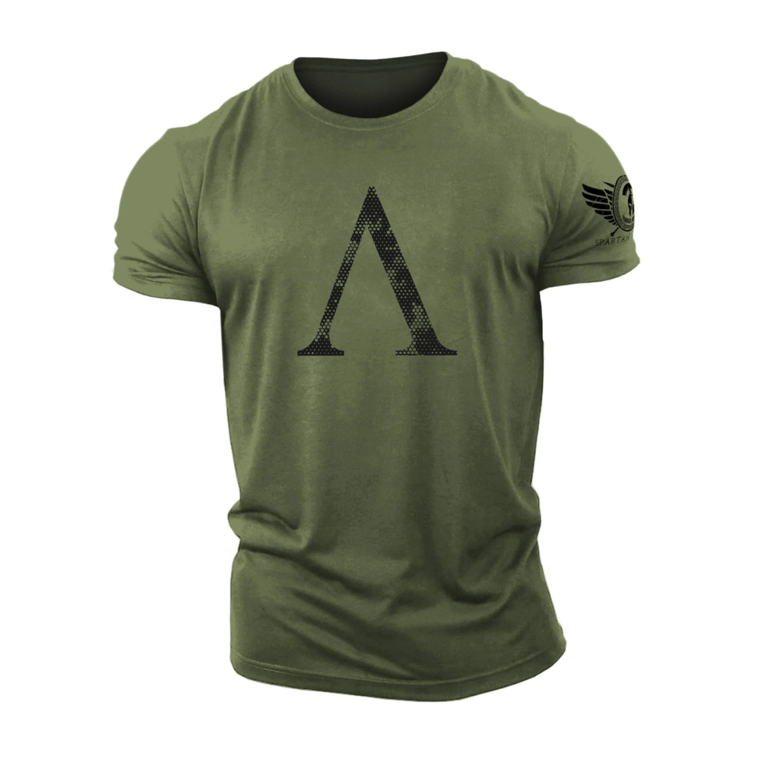 Spartan Symbol Camo T-Shirt
