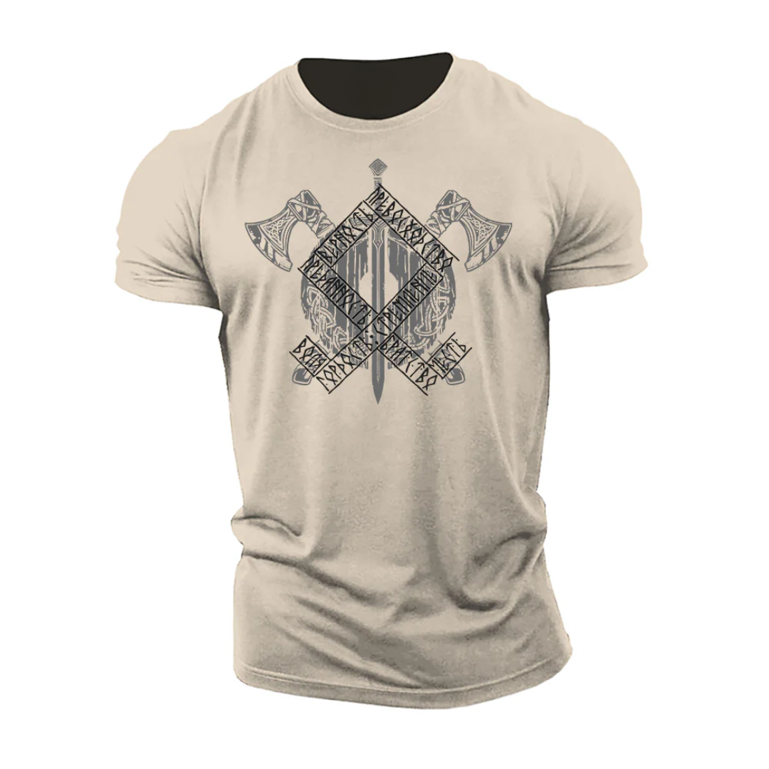 Viking Axe Runes T-Shirt