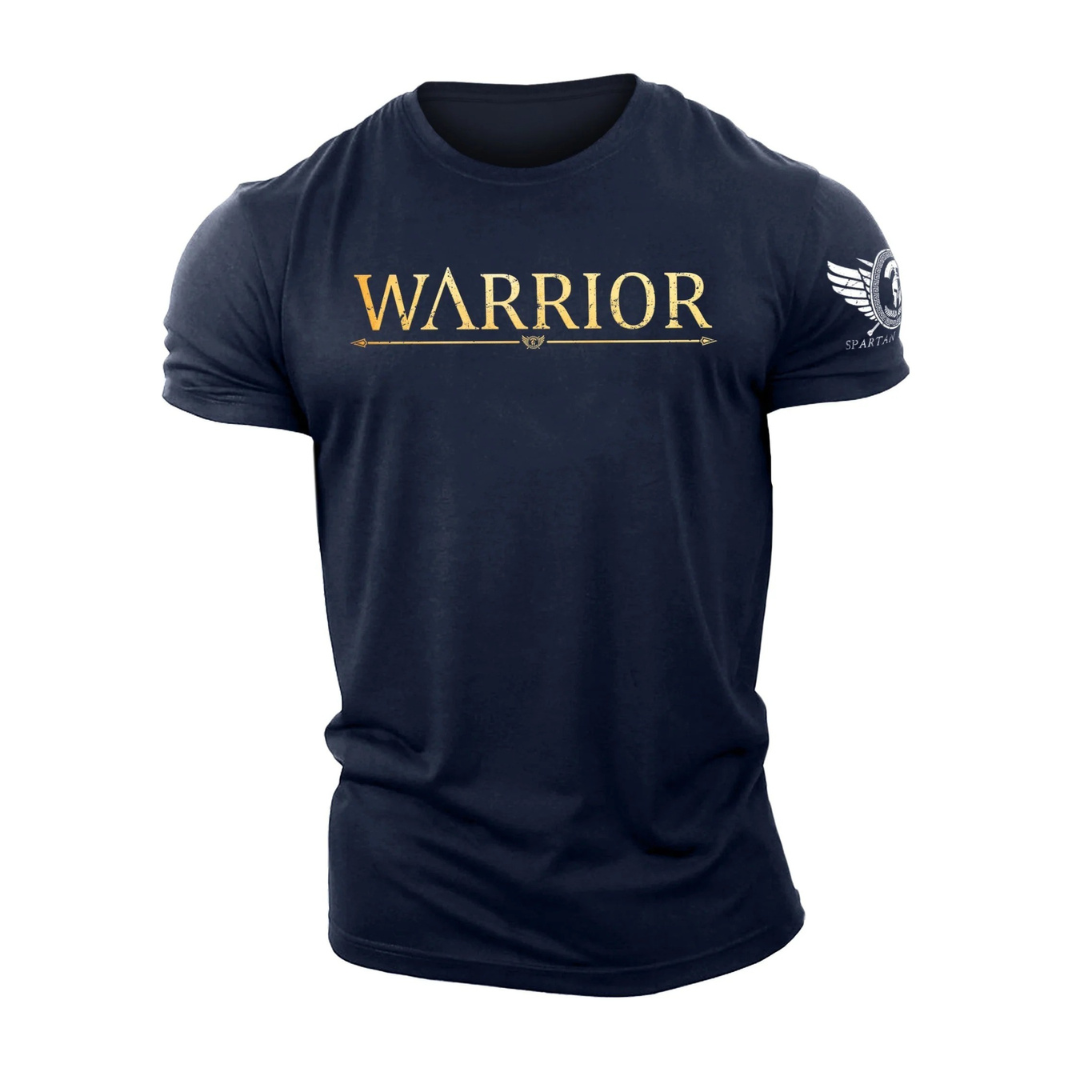 Warrior Gold Spartan T-Shirt
