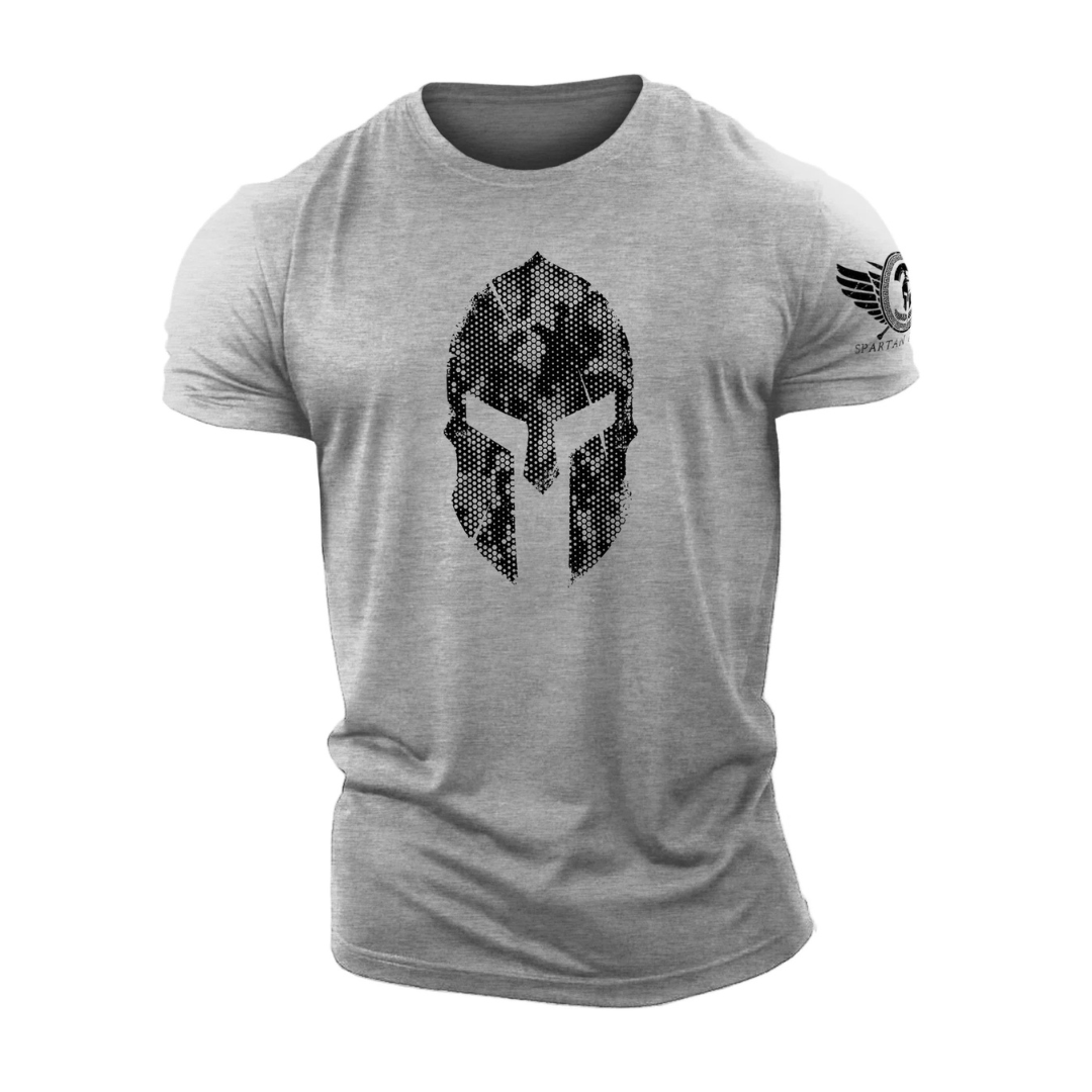 Spartan Helmet Camouflage T-Shirt