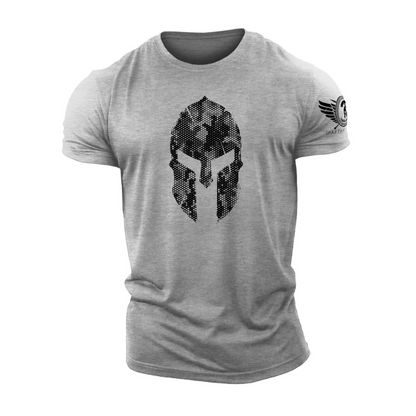 Spartan Helmet Camouflage T-Shirt