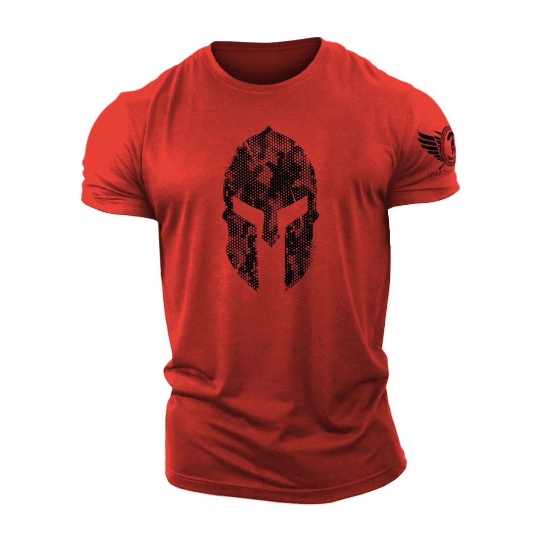 Spartan Helmet Camouflage T-Shirt