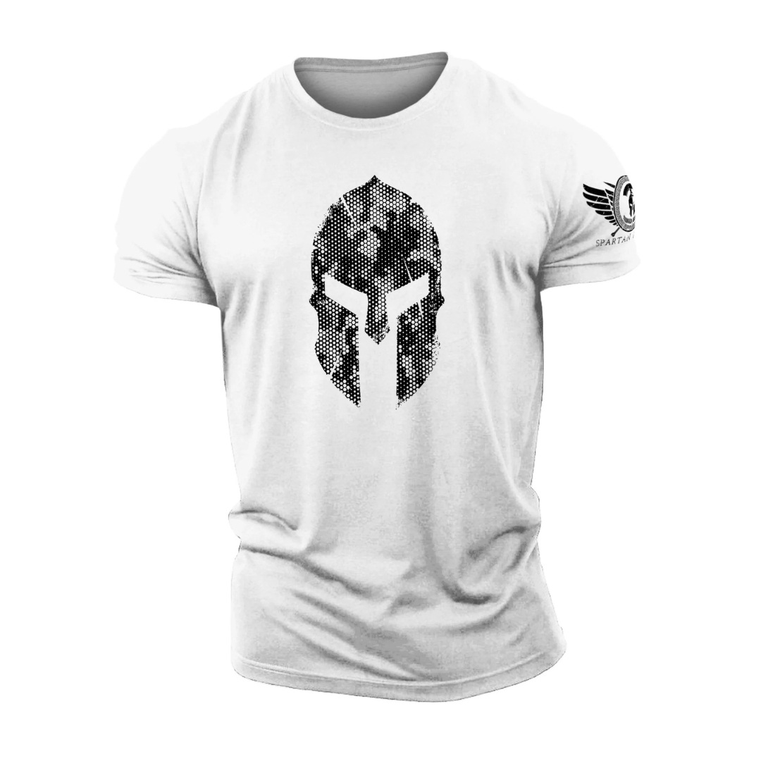 Spartan Helmet Camouflage T-Shirt