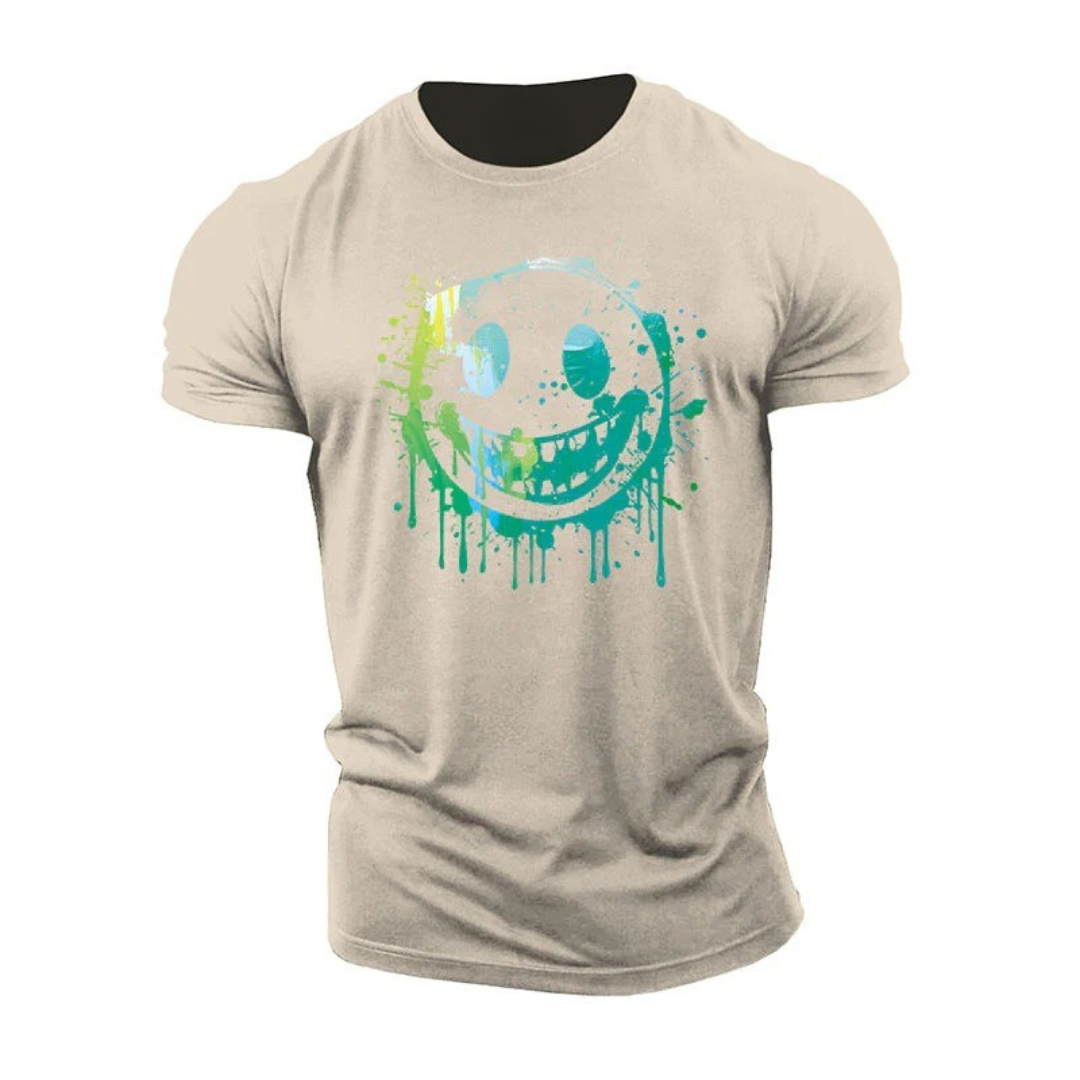 Graffiti Painting Smile T-Shirt