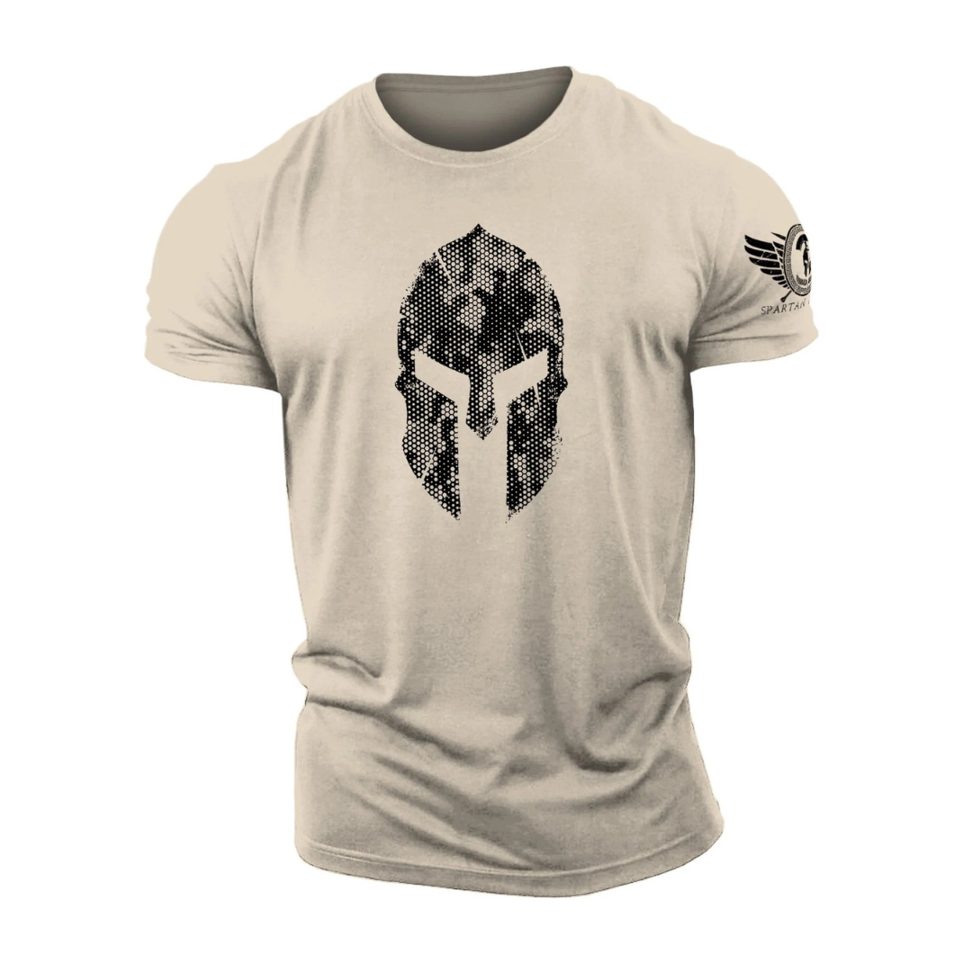 Spartan Helmet Camouflage T-Shirt