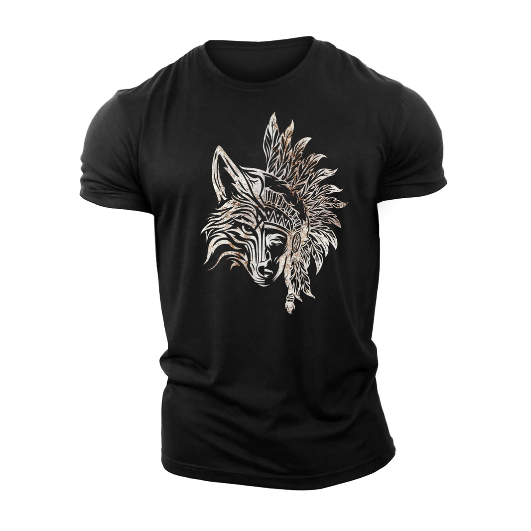 Tribal Wolf T-shirt