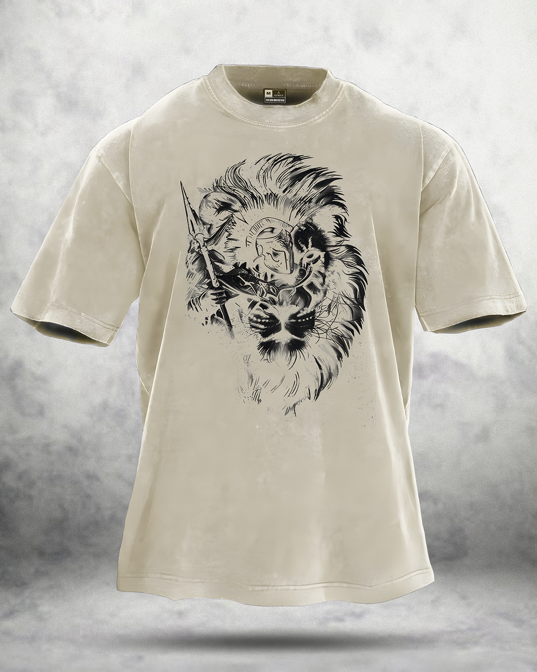 LION SPARTAN WASHED T-SHIRT