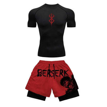 Anime Set T-shirt & Shorts