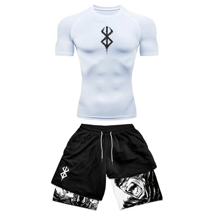 Anime Set T-shirt & Shorts