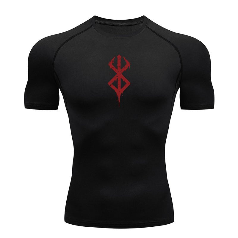 Anime Berserk compression shirt
