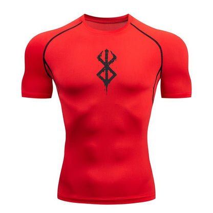 Anime Berserk compression shirt