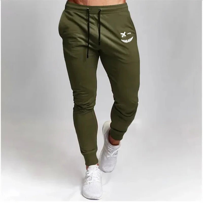 Anime joggers with smiley print - Gymfit