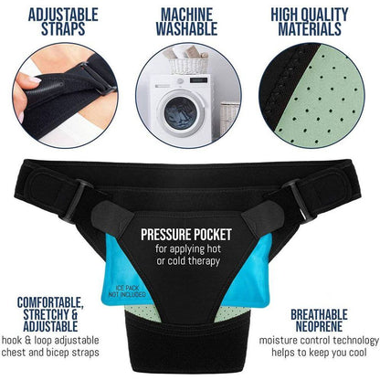 Advanced shoulder support for maximum support and optimal recovery