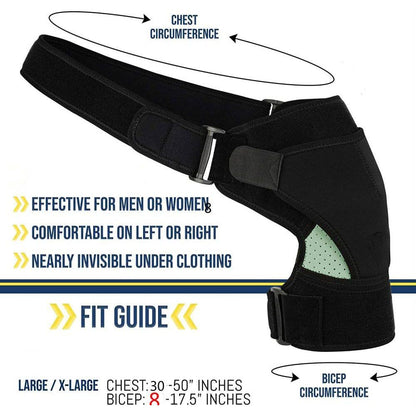 Advanced shoulder support for maximum support and optimal recovery