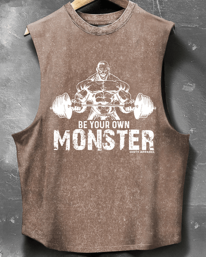 BE YOUR OWN MONSTER SLEEVELESS TOP - Gymfit