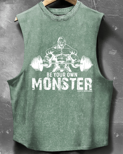 BE YOUR OWN MONSTER SLEEVELESS TOP - Gymfit