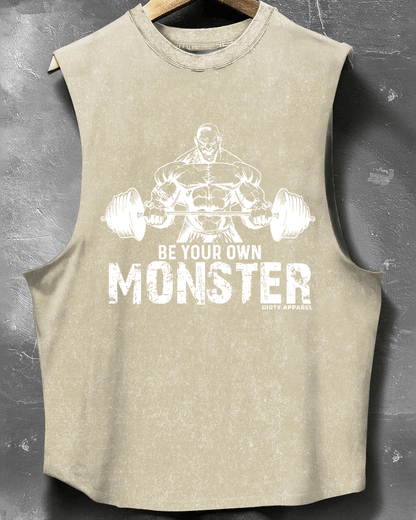 BE YOUR OWN MONSTER SLEEVELESS TOP - Gymfit