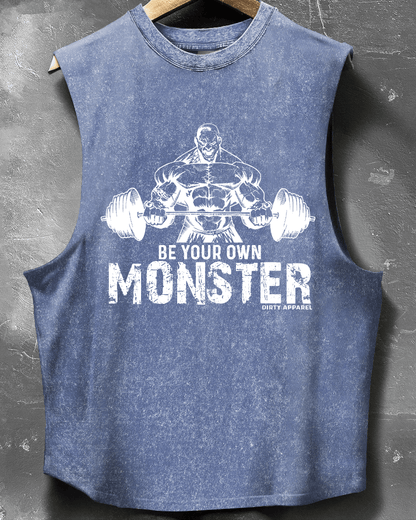 BE YOUR OWN MONSTER SLEEVELESS TOP - Gymfit
