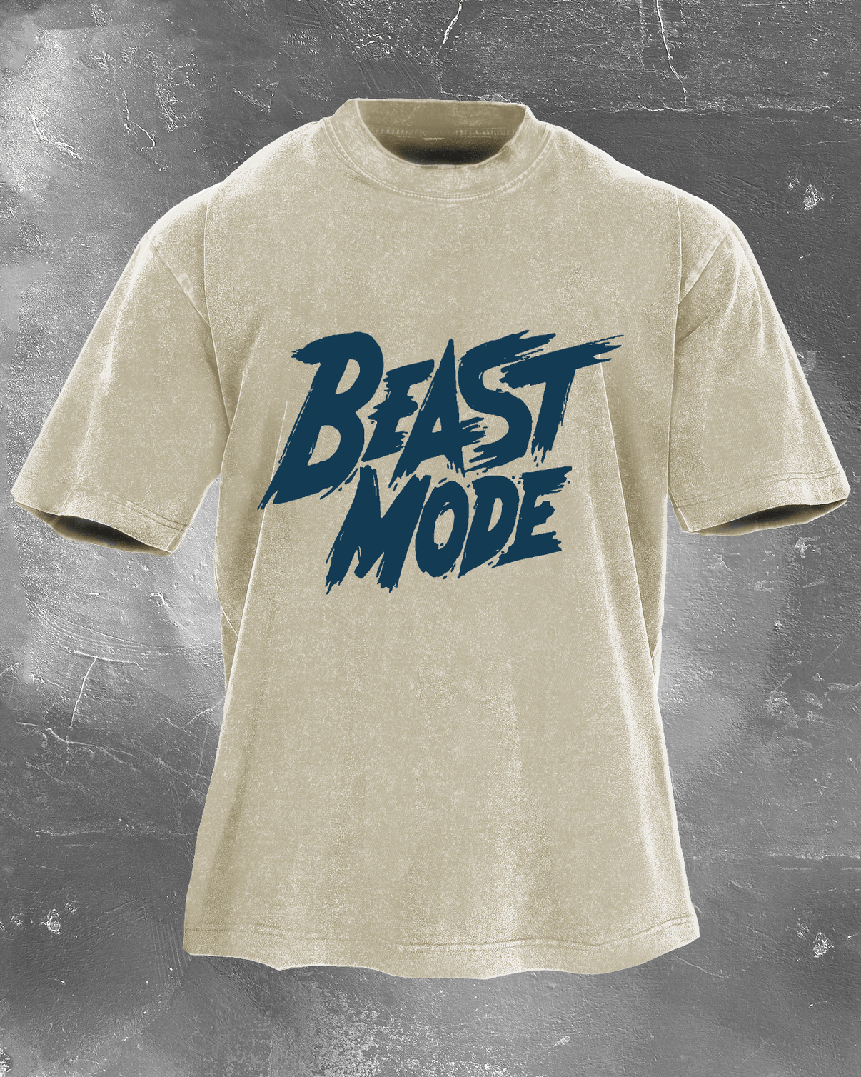 Beast Mode Men's Washed T-Shirt - Gymfit