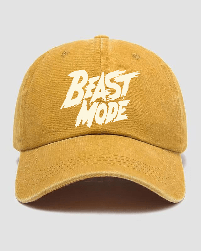 BEAST MODE Washed Cap - Gymfit