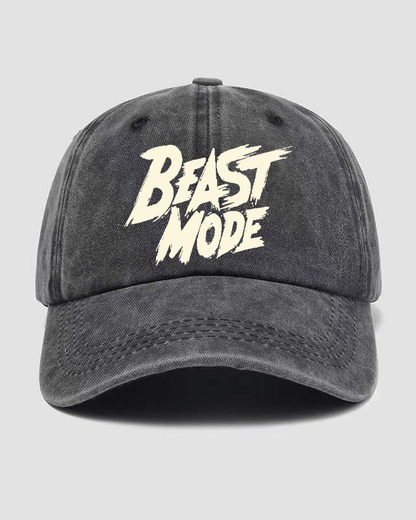 BEAST MODE Washed Cap - Gymfit