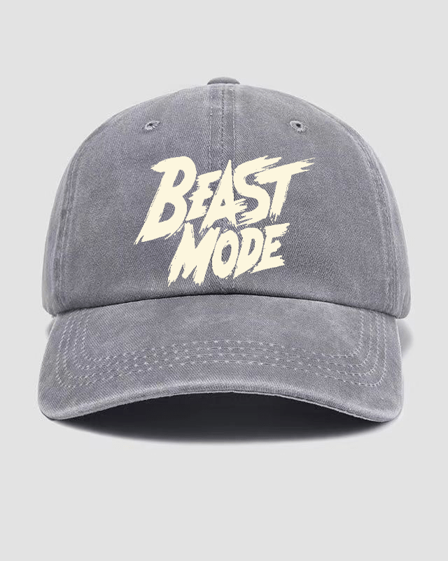 BEAST MODE Washed Cap - Gymfit