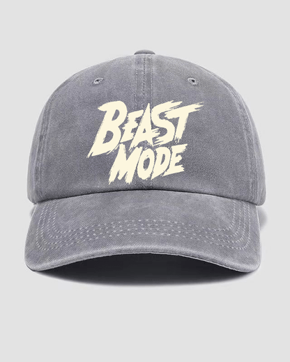 BEAST MODE Washed Cap - Gymfit