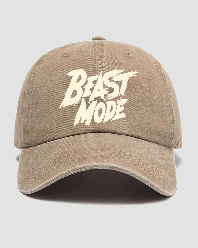 BEAST MODE Washed Cap - Gymfit
