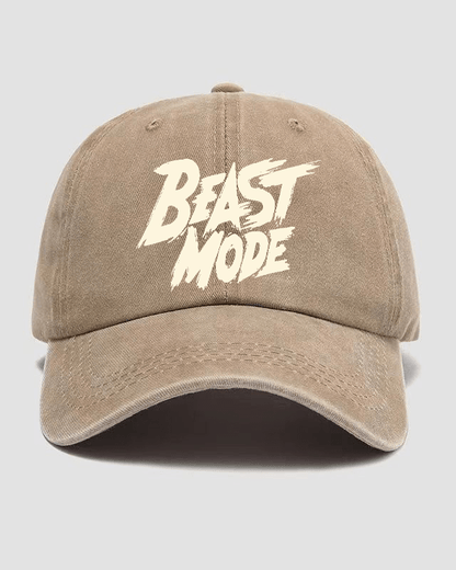 BEAST MODE Washed Cap - Gymfit