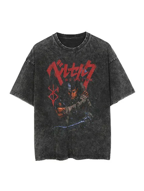 BERSERK VINTAGE OVERSIZED T-Shirt - Gymfit