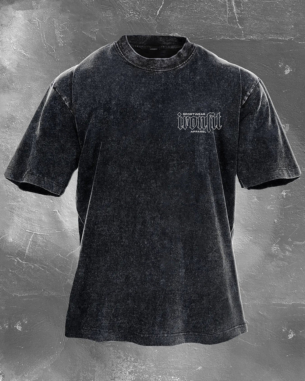 IRONFIT FITNESS CLUB WASHED T-SHIRT