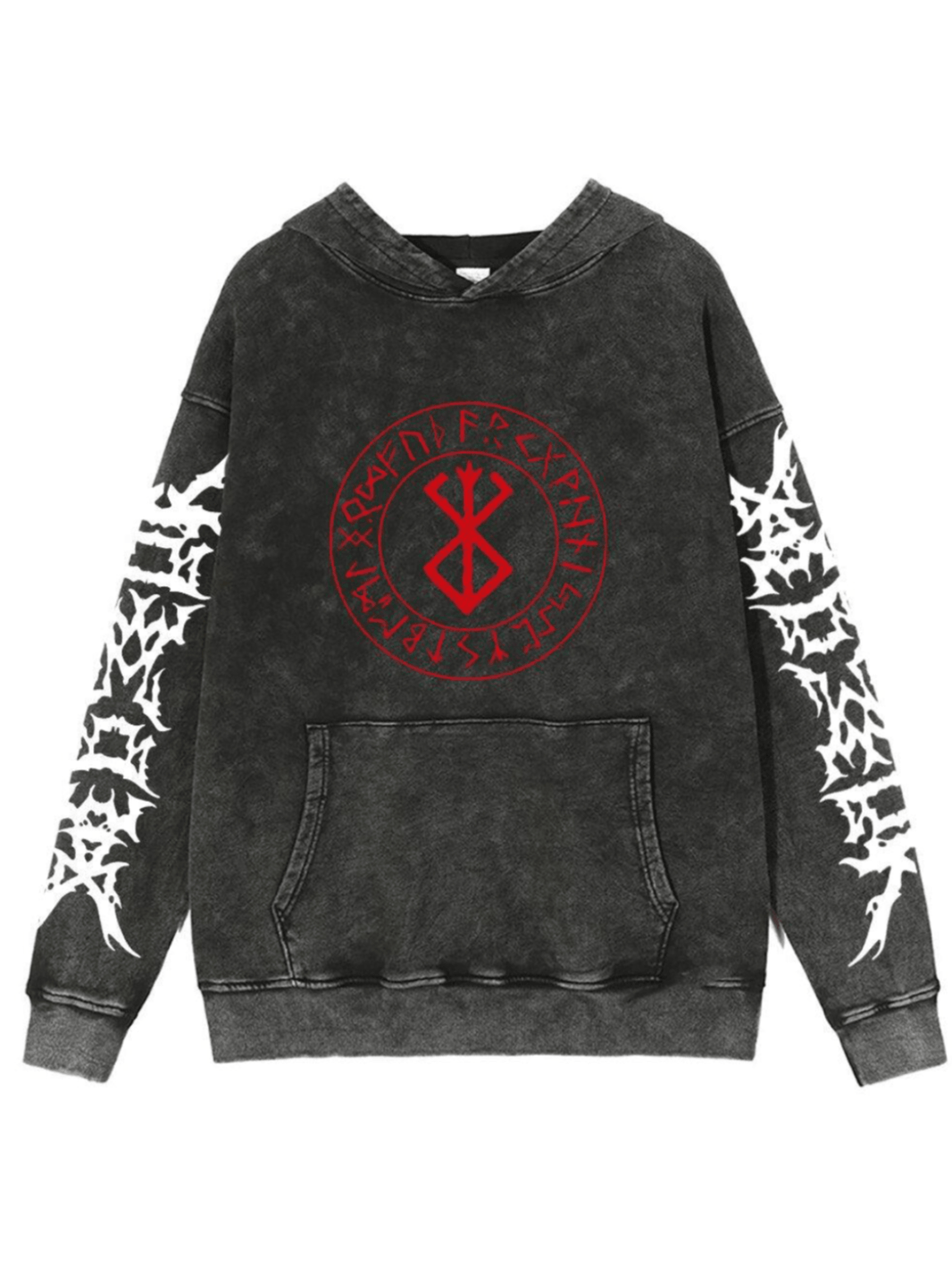 BRAND OF SACRIFICE VERBLASENES HOODIE - Gymfit