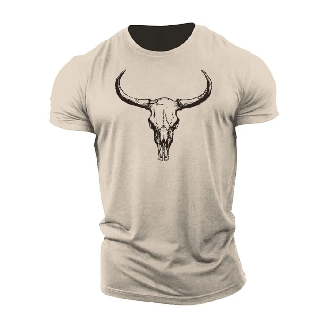 Bull Skull T-Shirt - Gymfit